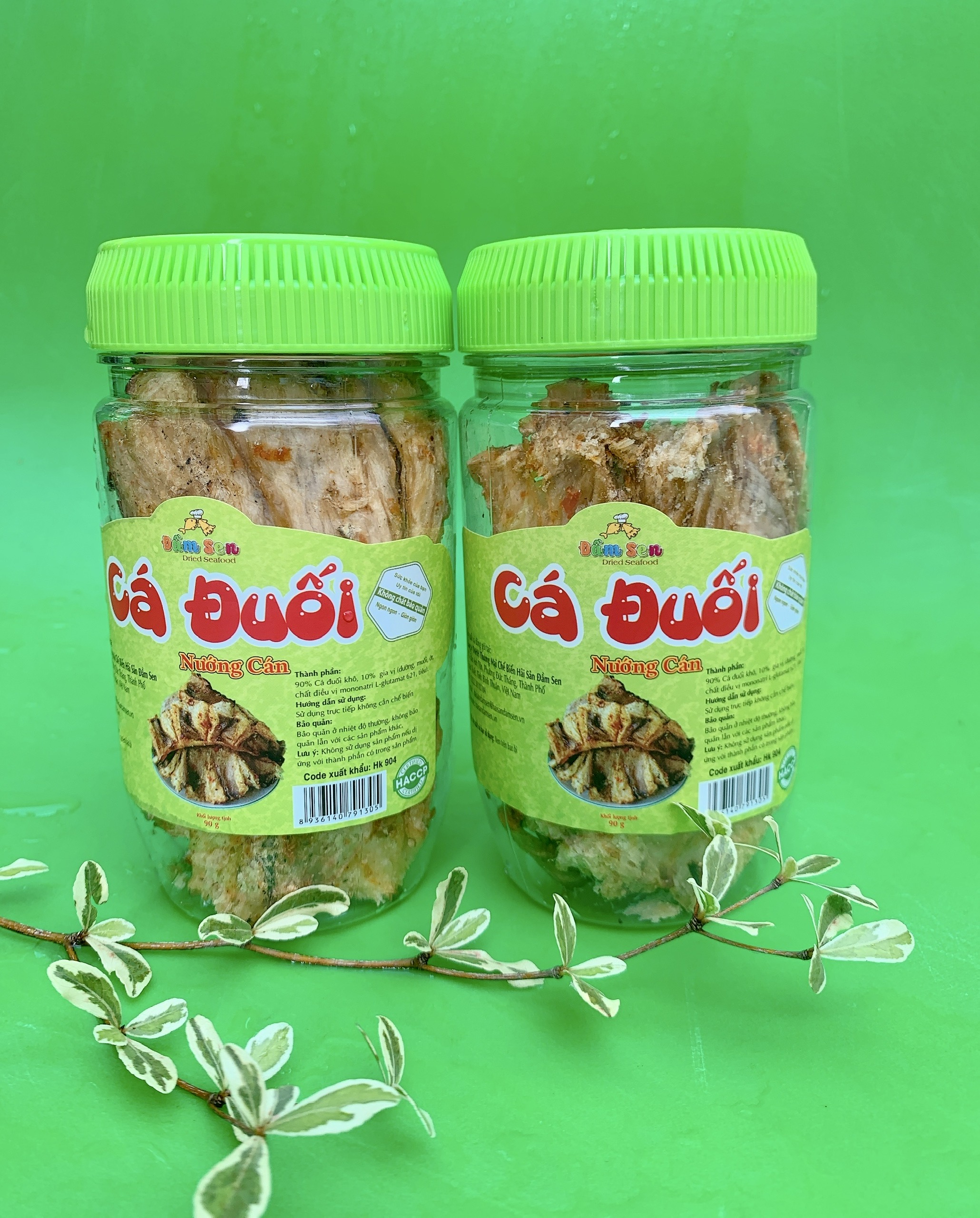 Đặc Sản Bình Thuận - Cá Đuối Nướng Cán Đầm Sen - 90G - Ocop 4 Sao