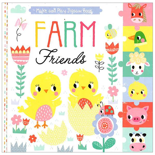 Make And Play Jigsaw Book: Farm Friends