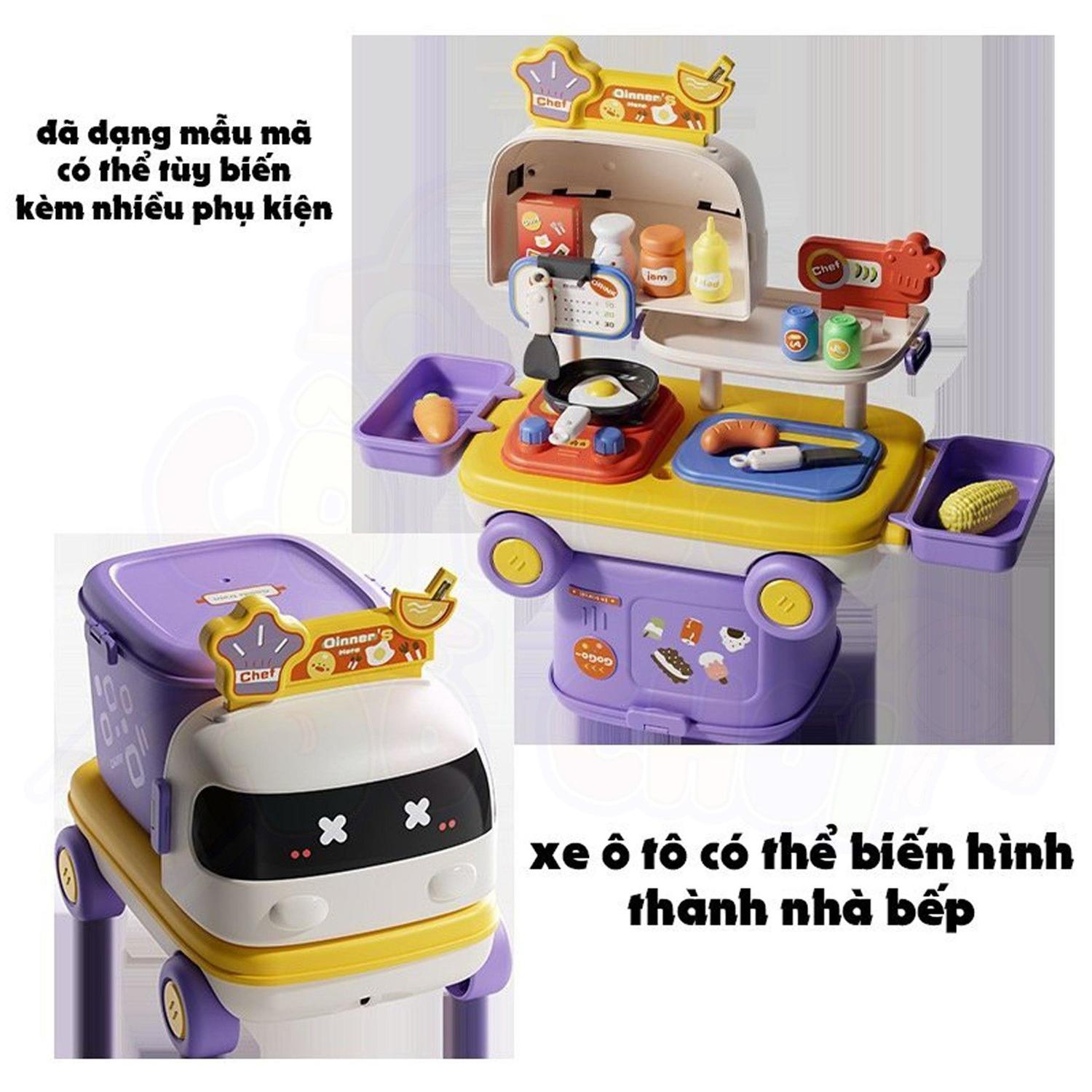 Đồ Chơi Xe Nhà Bếp Lưu Động - Play House Master Chef - Toys&amp;Joys HY-27 (30 Chi Tiết)