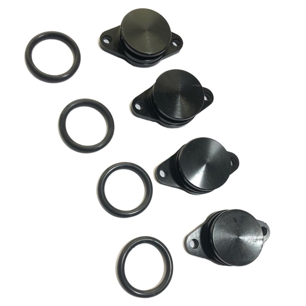 4 Set 22mm Swirl Flap Blanking Bungs Kit for BMW E60 E61 E90