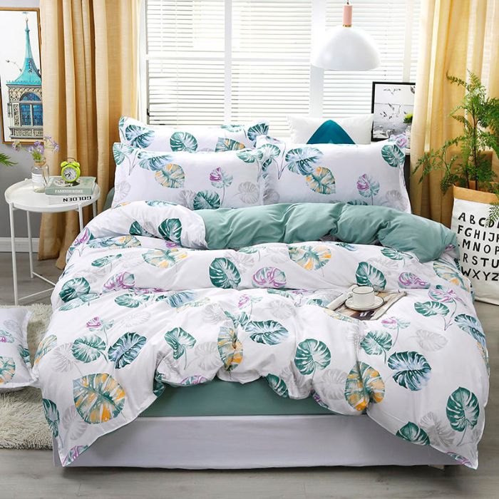 Bộ chăn ga gối Cotton cao cấp 1m6x2m THC090
