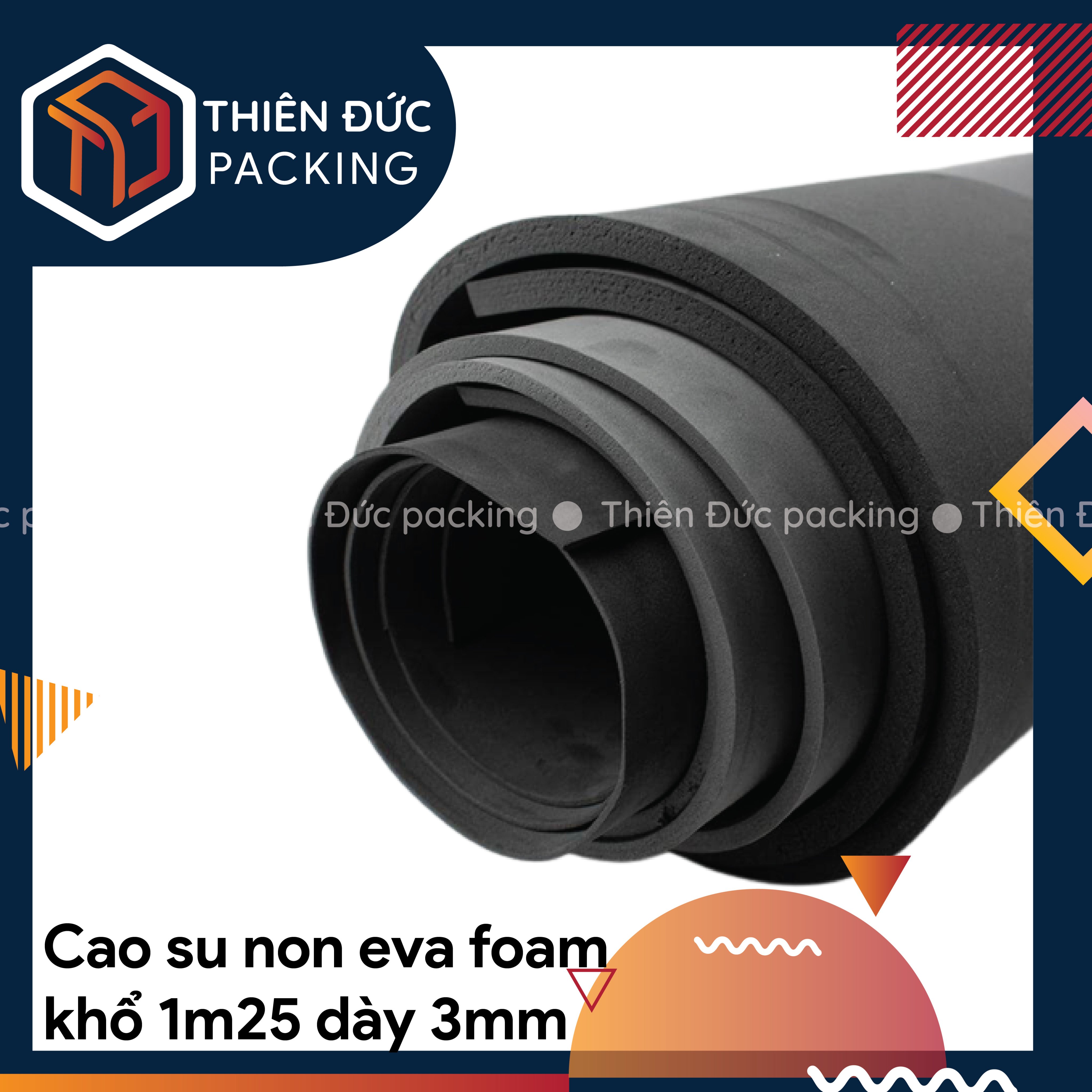 Cuộn Cao Su Non Lót Sàn Gỗ, Sàn Nhựa, Cách Âm, Chống Rung, Lót Bể Cá...(Kích thước 3 Ly x Khổ 1.25m x 1m)