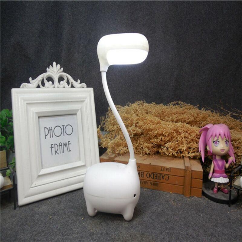 LED Night Light Eye-Caring Table Lamp Desk Lamp with USB Charging Port Reading