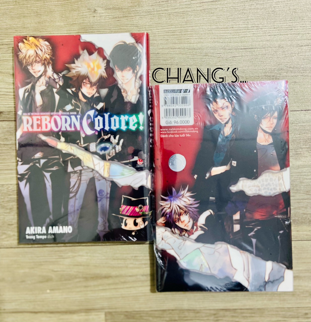 Gia Sư Hitman Reborn! Official Visual Book: Reborn Colore! - Tặng Kèm Sticker + Poster