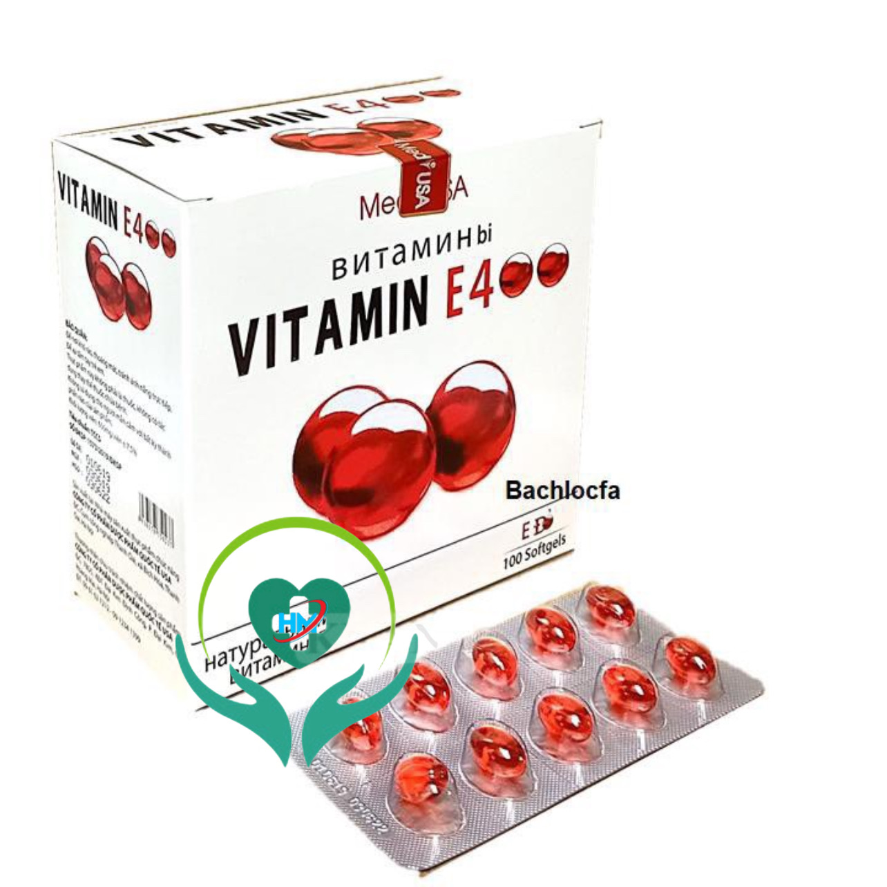 VITAMIN E 400 ĐỎ - giúp tái tạo da, làm sáng da, chống chảy xệ, giảm nám, chống lão hóa cho da