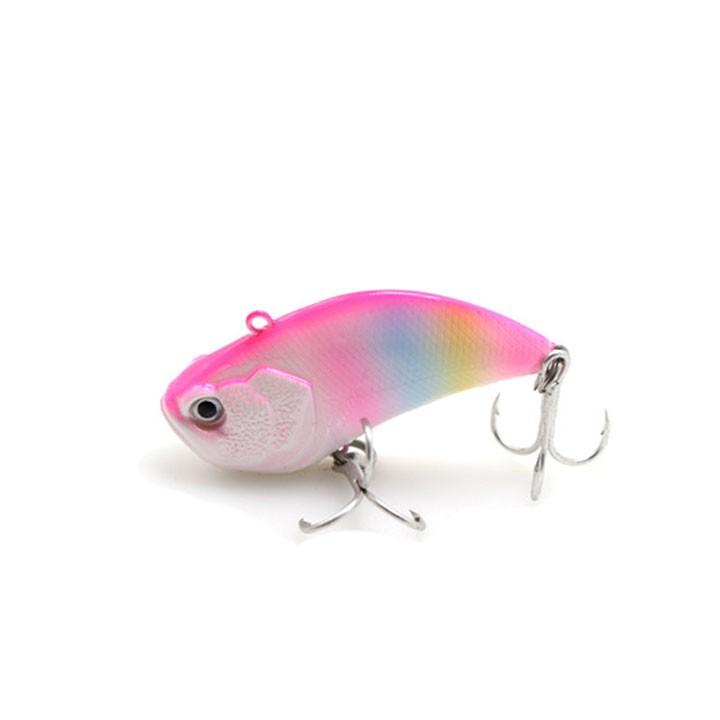 Mồi câu lure, mồi cá giả Vib 3D lưỡi BKK dài 6.9cm nặng 13.3g