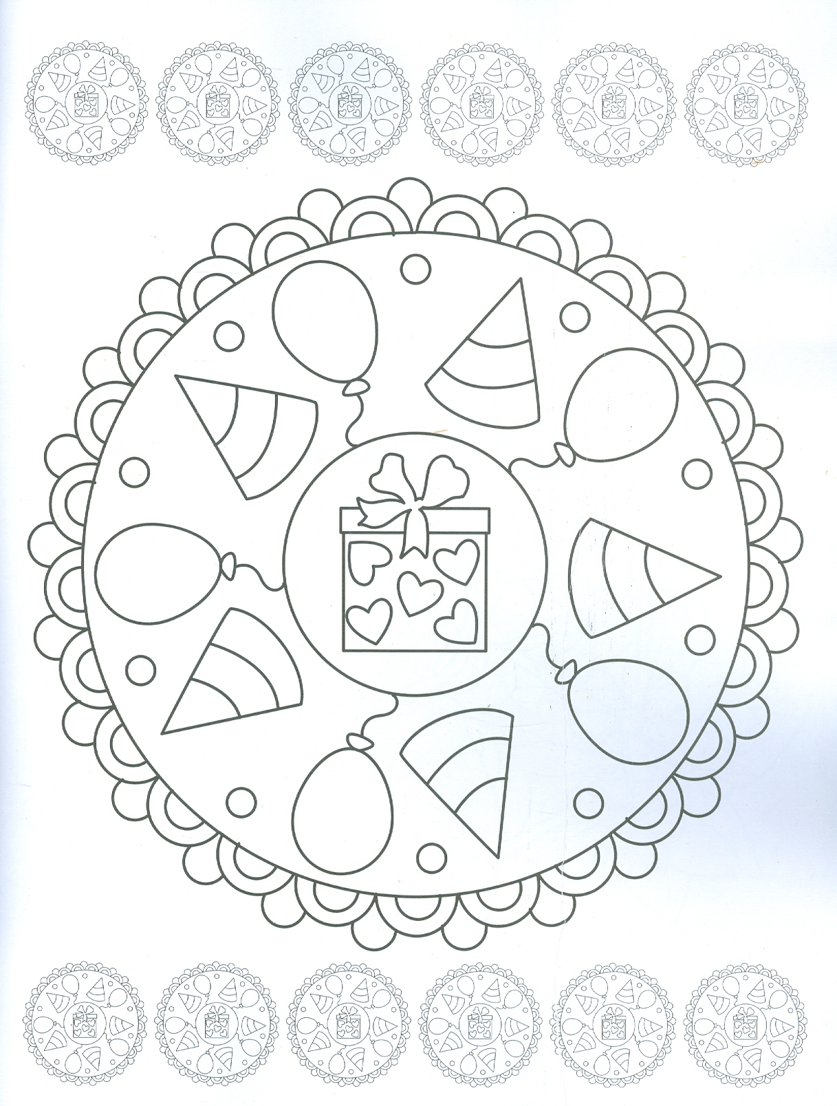 Mandala Colouring For Kids - Book 1 (Sách tô màu họa tiết cho trẻ em - Tập 1)