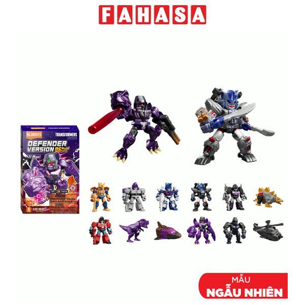 Đồ Chơi Blindbox Lắp Ráp Mô Hình Transformers - Defender Version 06 - Brutal Fang - Blokees ET56