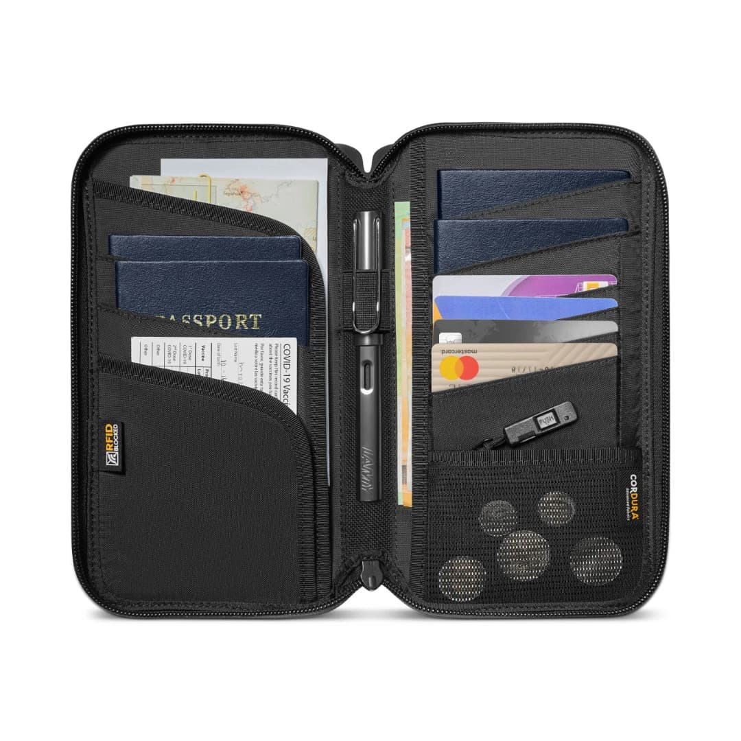 TÚI ĐỰNG PASSPORT DU LỊCH TOMTOC PASSPORT HOLDER – H0113D1 - Hàng Chính Hãng