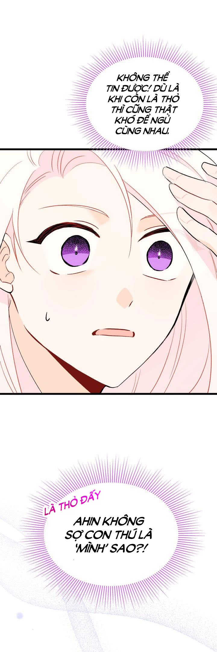 mối liên kết giữa báo đen và bé thỏ chapter 52 46