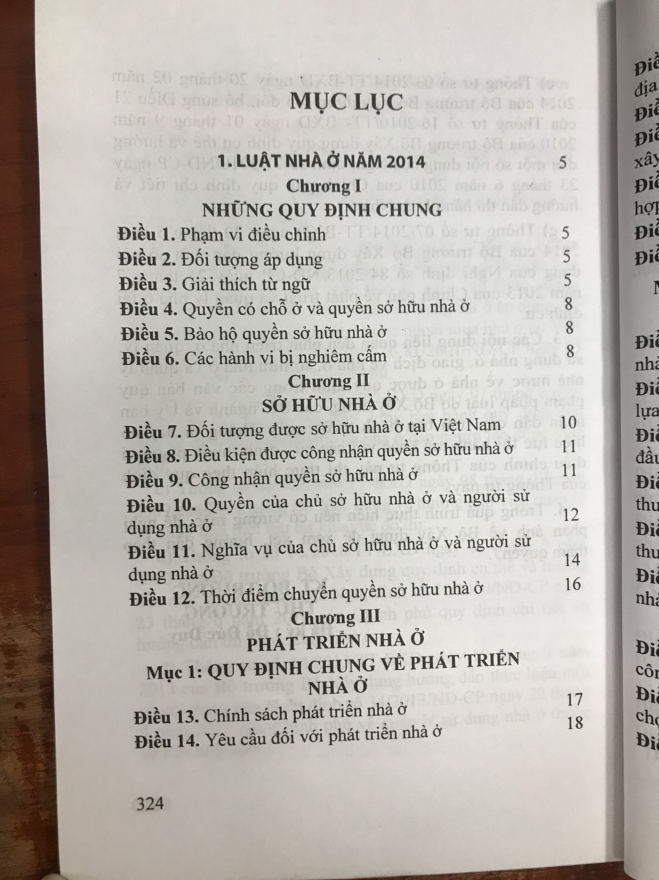 Sách luật nhà ở năm 2014 và văn bản hướng dẫn thi hành