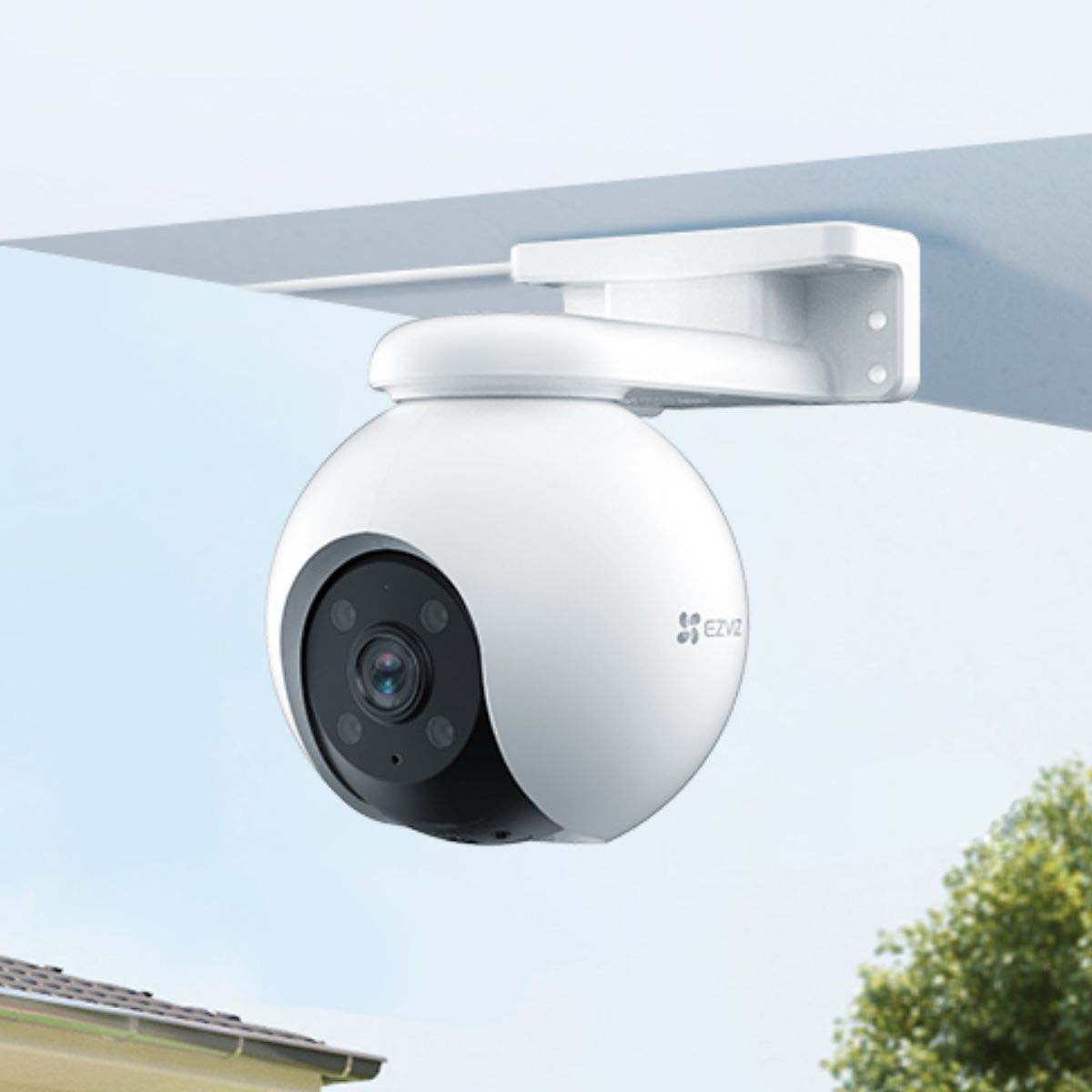 Camera IP Wifi EZVIZ H8 Pro bản 3MP 2K quay quét thông minh ngoài trời