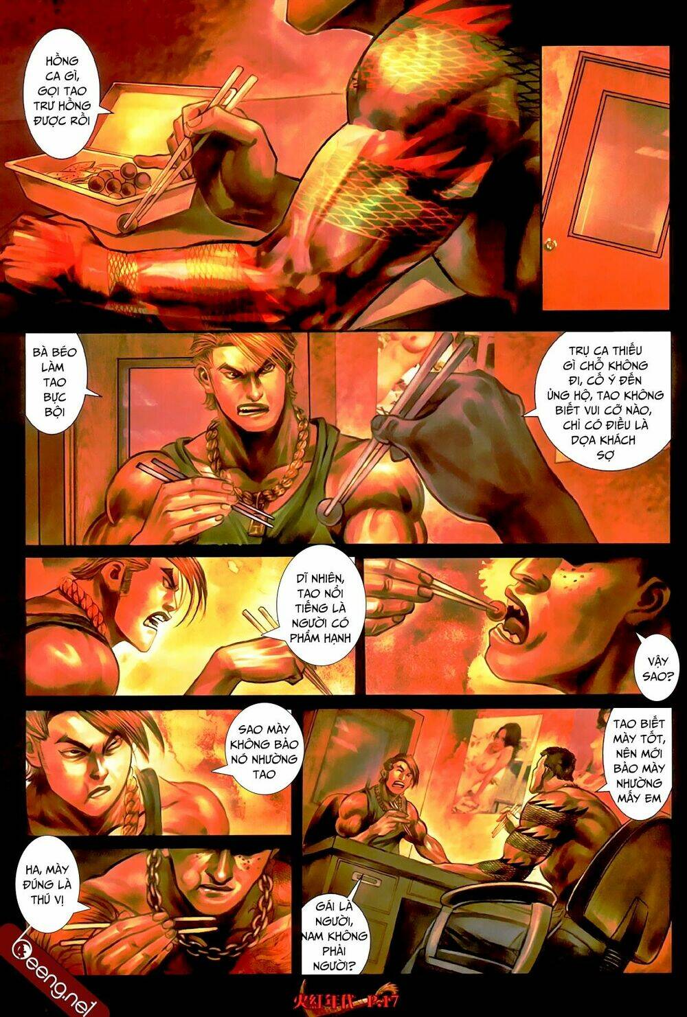 hỏa hồng niên đại hắc cốt đường chapter 500 3