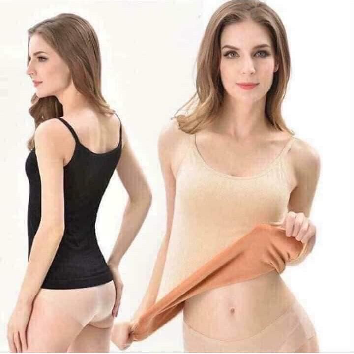 ÁO 2 DÂY LÓT LÔNG MỀM GIỮ NHIỆT TỐT