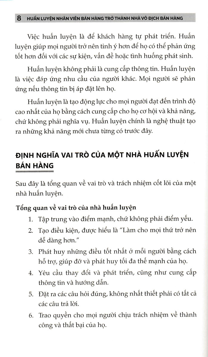 Coaching Salespeople Into Sales Champions - Huấn Luyện Nhân Viên Bán Hàng Trở Thành Nhà Vô Địch Bán Hàng