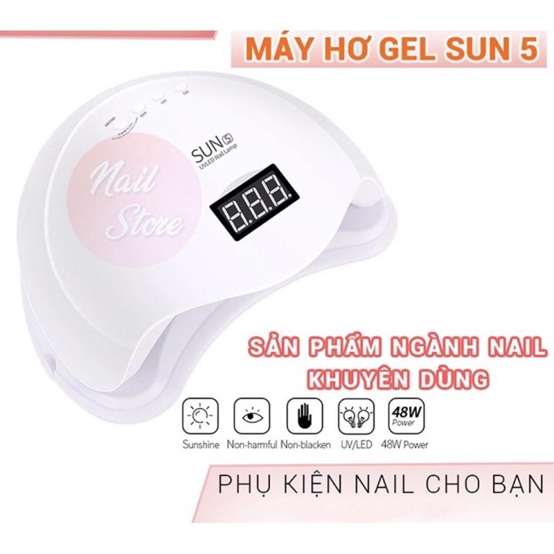 Máy Hơ Gel Sun 5 UV LED 48W 24 bóng