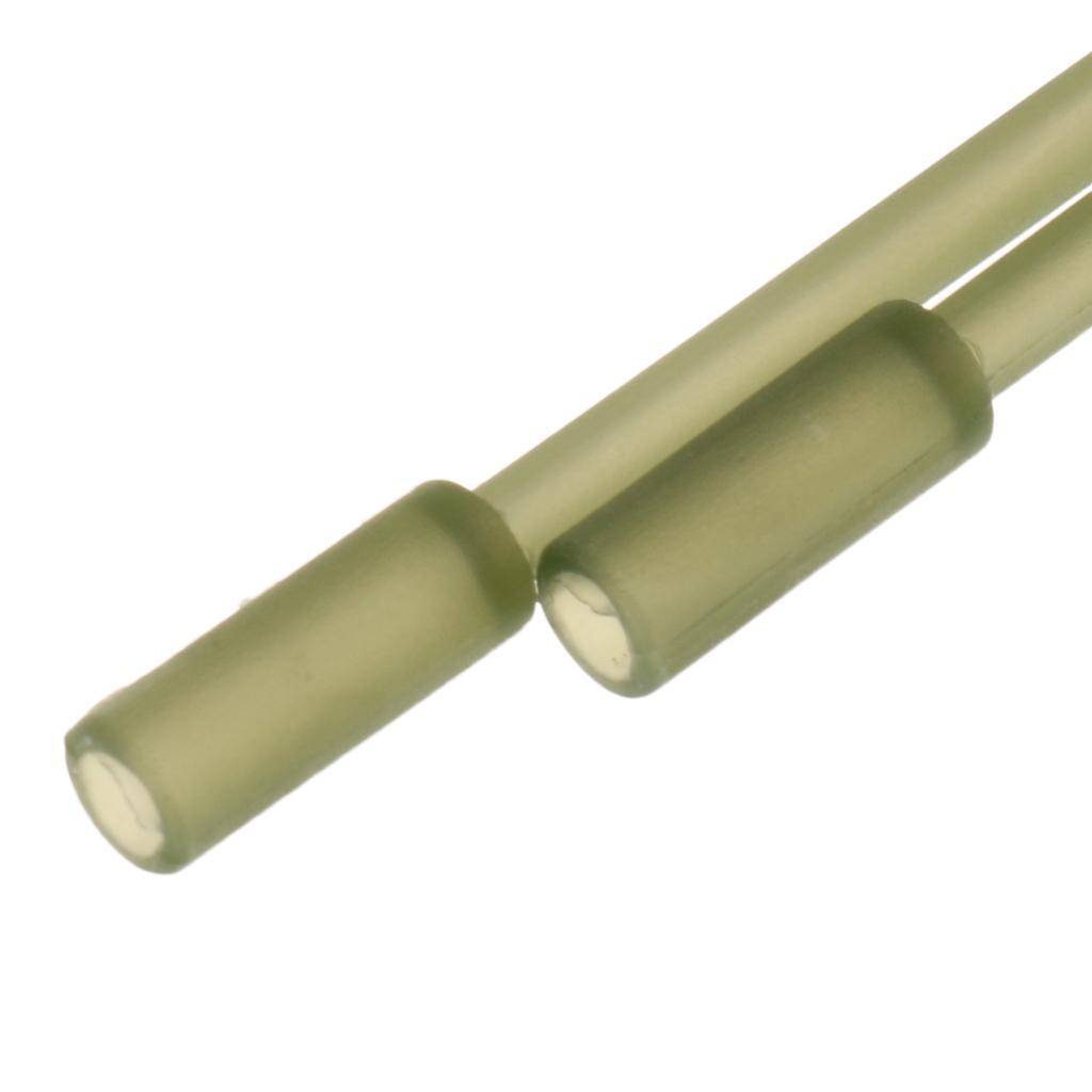 10/20/30pcs Angling Supplies Plastic Inline Carp Coarse Lead Mould Inserts Tubes 60mm