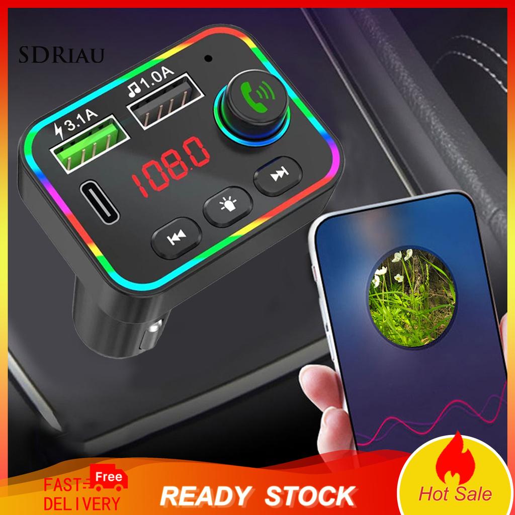 Máy Phát Nhạc Mp3 Bluetooth 5.0 Xqxdzx F4 Cho Xe Hơi