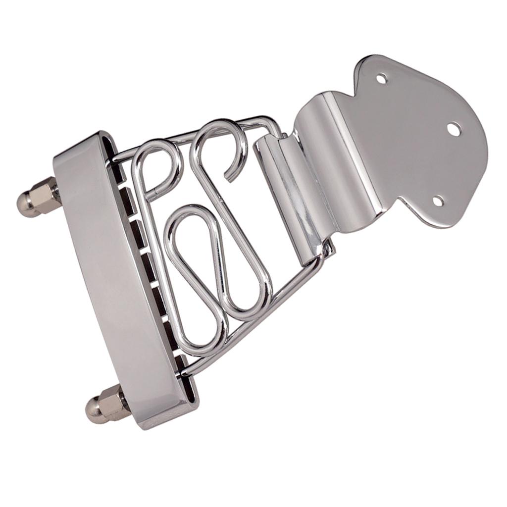 1 Set Tailpiece Bridge& Guitar Bridge for Archtop Jazz Guitar