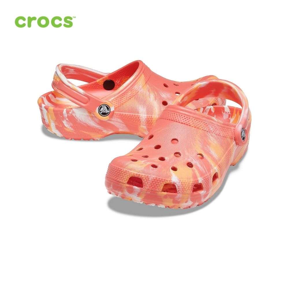 Giày lười unisex Crocs Classic Clog Marbled - 206867-6SN