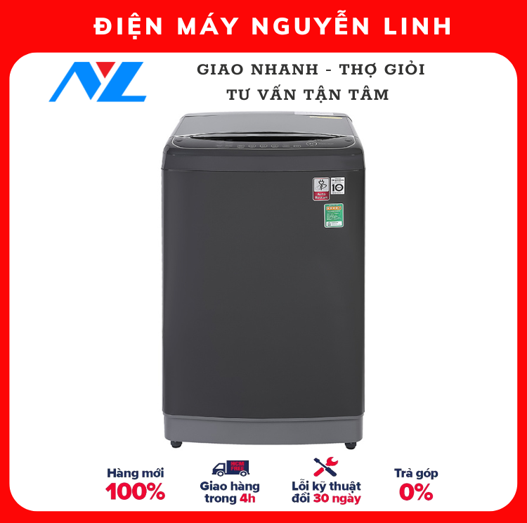 Máy giặt LG Inverter 9kg T2109VSAB - Chỉ giao HCM