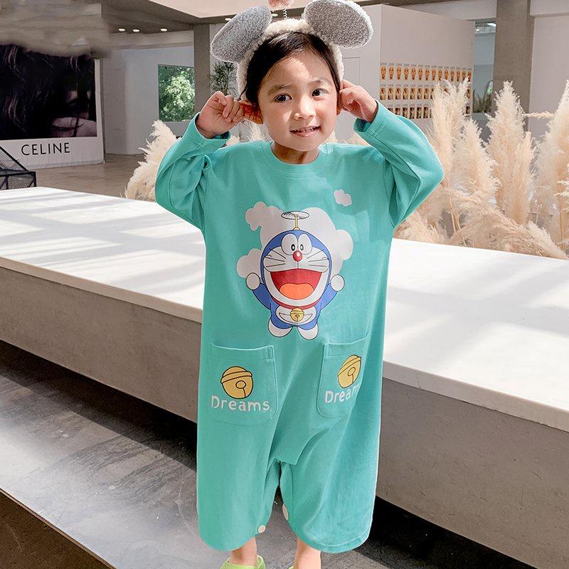 Bộ đồ ngủ dài tay dáng rộng cotton cho bé Magcikids Quần áo bé trai thu đông giữ ấm, thấm hút mồ hôi Bl21002