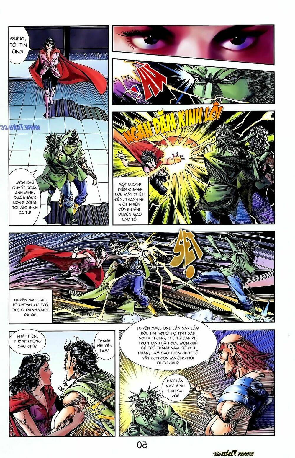 thiên tử truyền kỳ 1 - cơ phát khai chu bản chapter 127 9