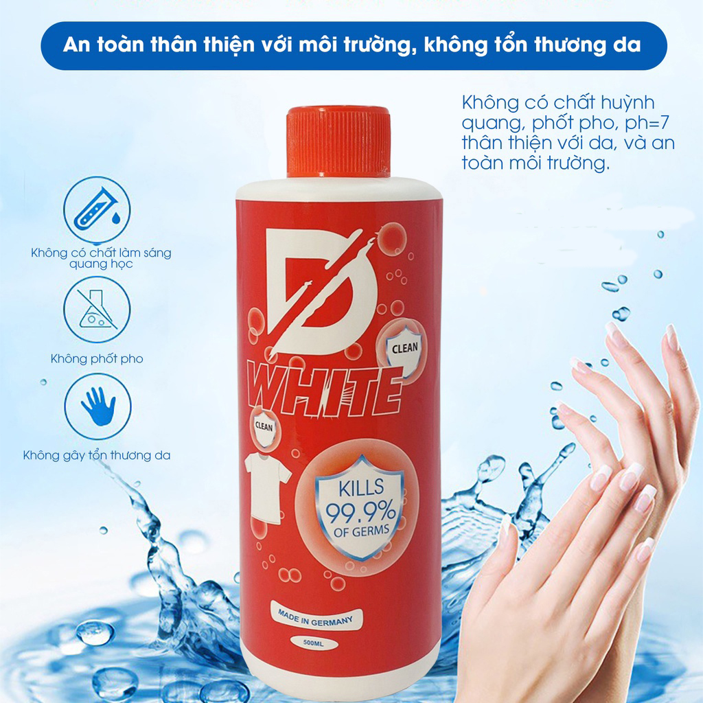Nước Tẩy Quần áo, Tẩy mốc, Tẩy ố vàng, Tẩy lem màu...