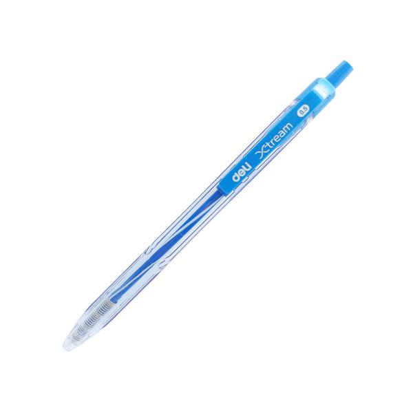 Bút Bi Xtream 0.5 mm - Deli CQ28 - Mực Xanh