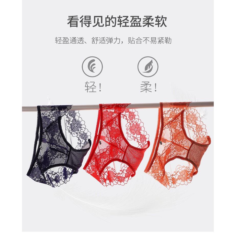 Quần lót ren gợi cảm sexy siêu mỏng xuyên thấu nhiều màu