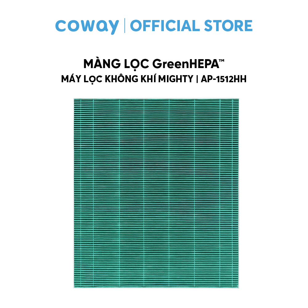 Màng lọc GreenHEPA cho Máy lọc không khí Coway Mighty AP-1512HH - Hàng chính hãng