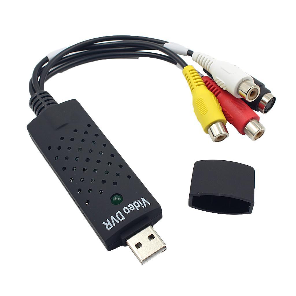USB 2.0 TV DVD VHS Video Adapter Capture Card Audio AV Converter
