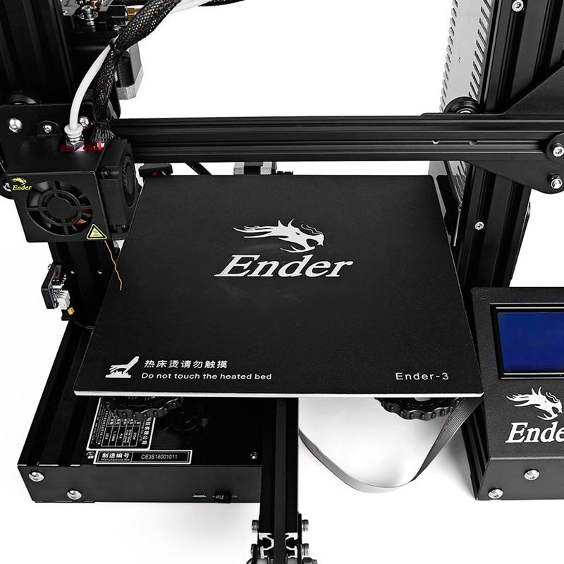 Phụ kiện máy in 3D Nhãn dán bệ giường nóng 235x235mm được điều chỉnh cho Ender-2 Ender-3