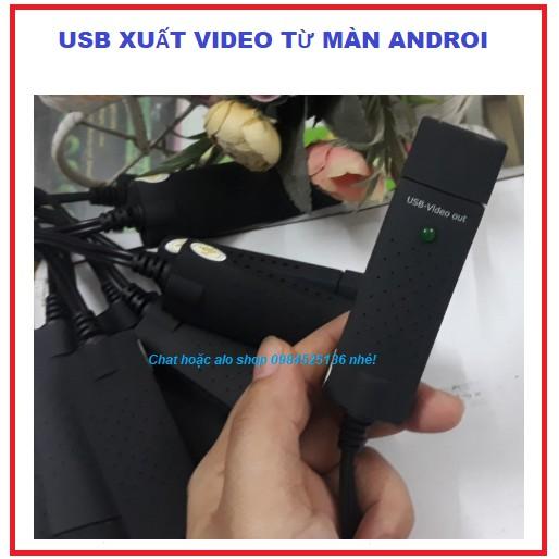 Usb xuất hình ảnh dành cho màn hình Android xe ô tô