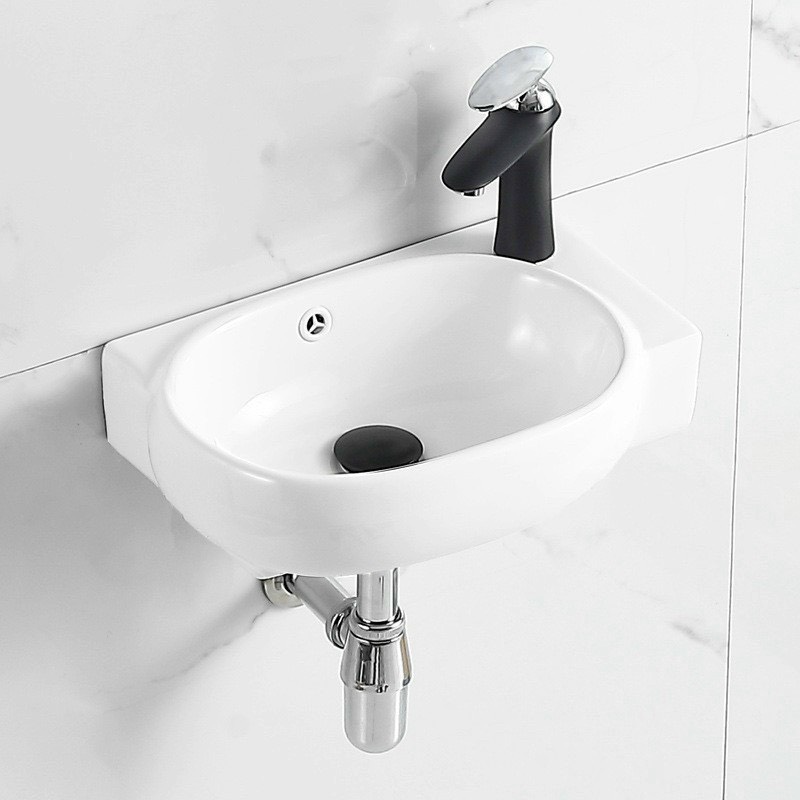 Chậu Rửa Mặt Lavabo Kiểu Dáng Sang Trọng, Men Sứ Nano Cao Cấp Kháng Khuẩn Bóng Sạch Sẽ Dễ Vệ Sinh- Hàng Chính Hãng KG-2023