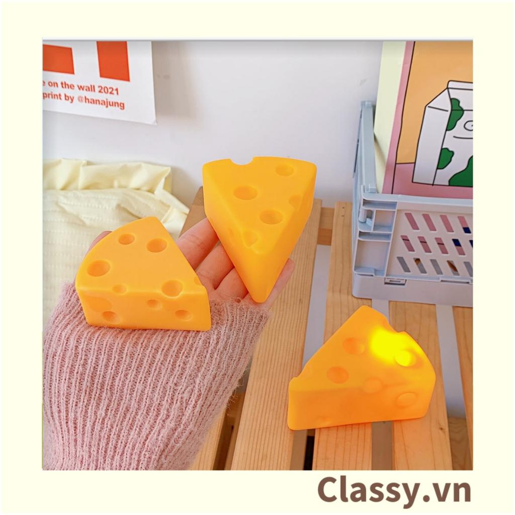 Đèn ngủ Classy , đèn trang trí hình miếng phô mai nhiều kích thước PK1025