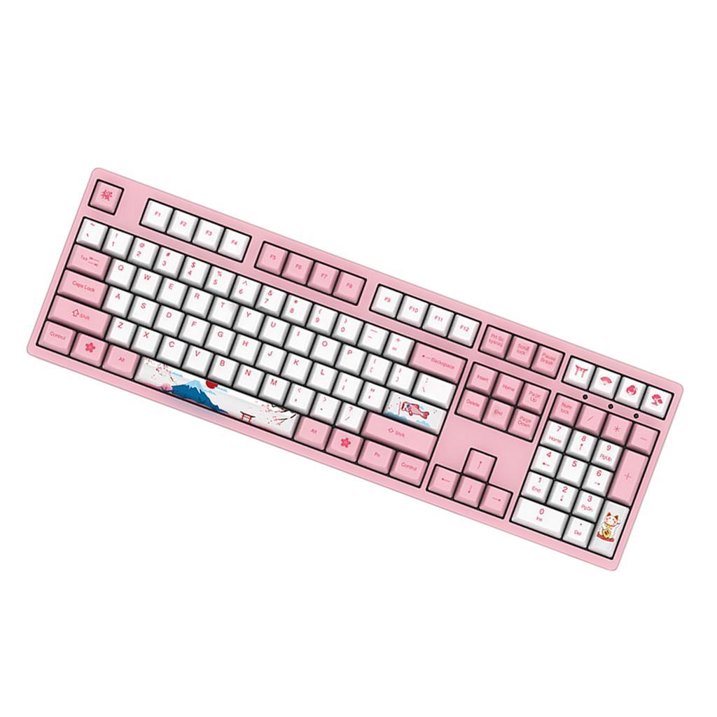 Double-shot Thick PBT Keycaps Profile Keycaps