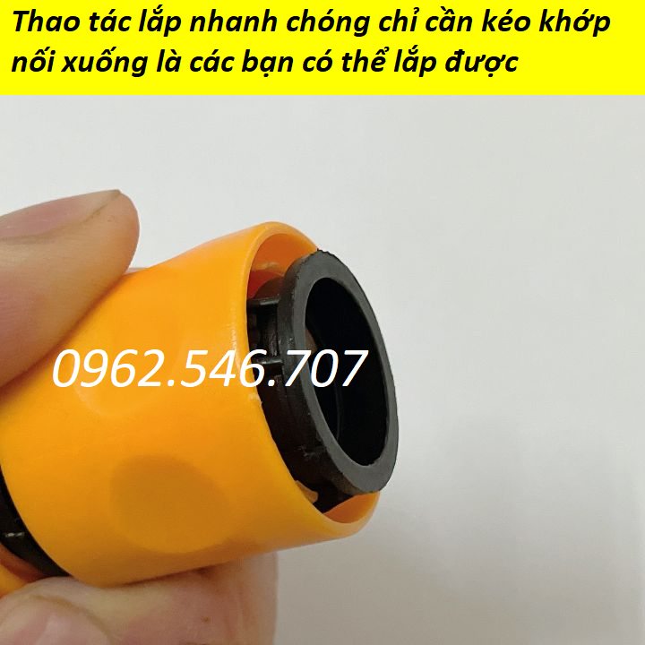 Khớp nối nhanh ống nước bằng nhựa ABS, khớp nối đầu vào cho máy rửa xe, máy bơm cao áp