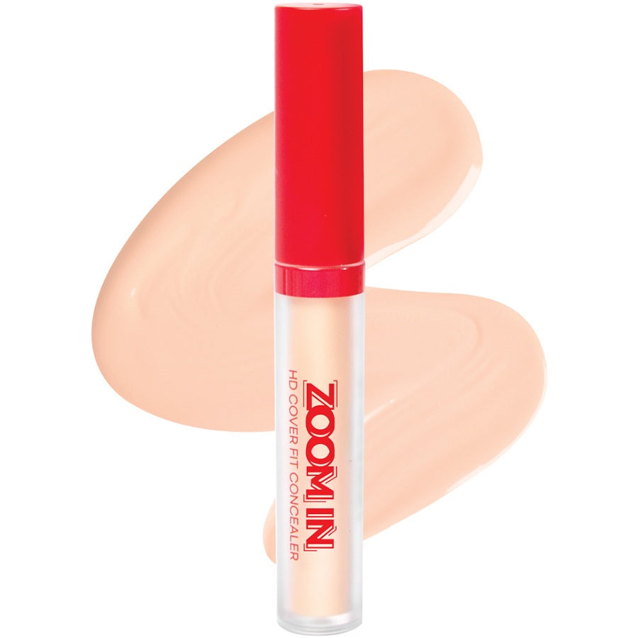 Kem Che Khuyết Điểm Black Rouge Zoom In HD Cover Fit Concealer Lâu Trôi