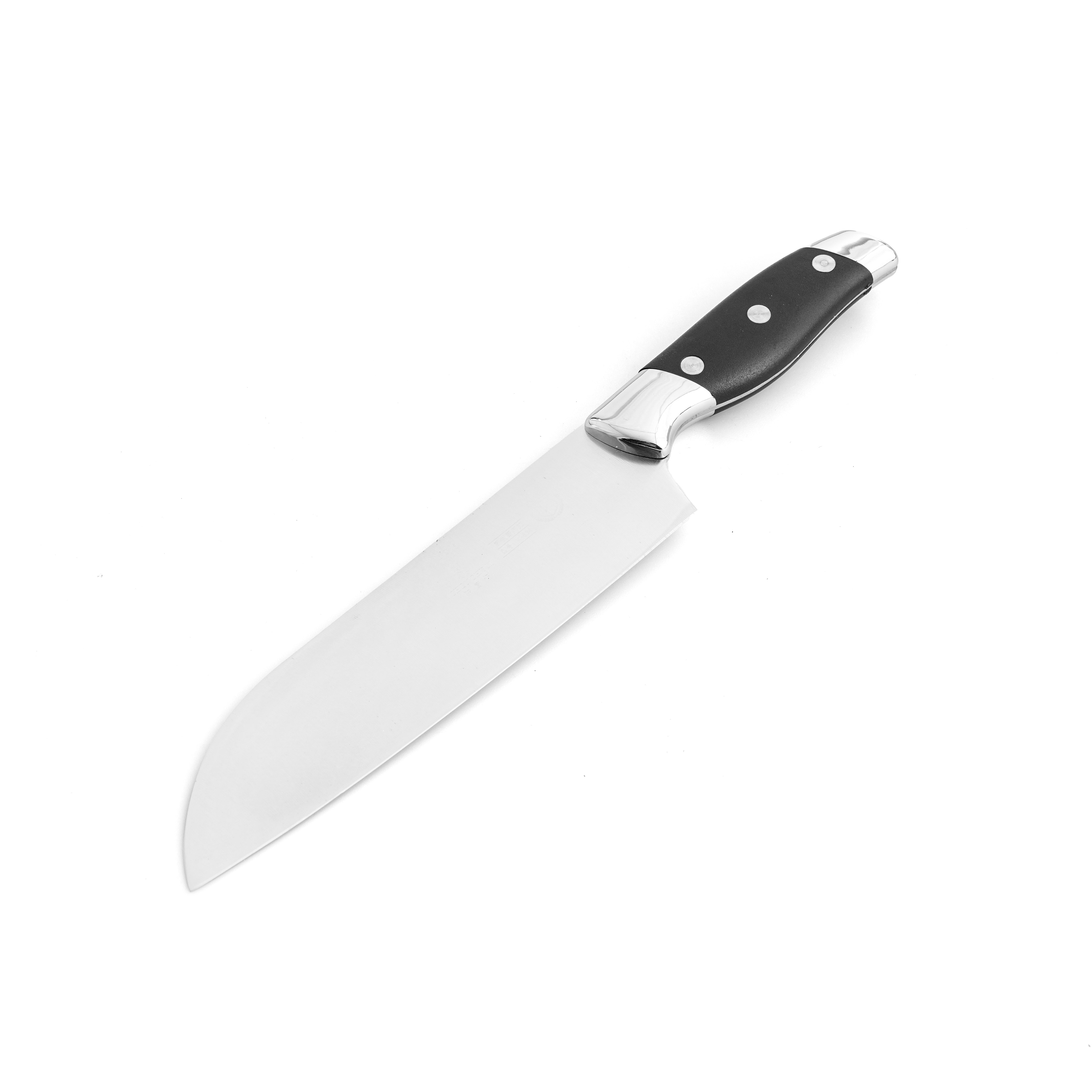 Dao Santoku đa năng tay cầm nhựa, dao nhà bếp santoku 310*45mm