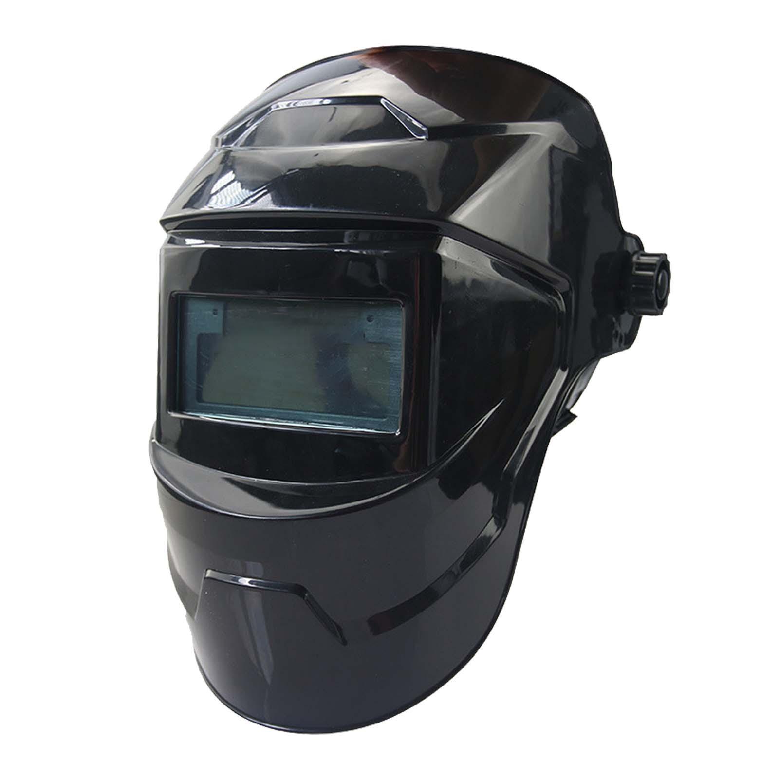 Solar Power Automatic Darkening Welding Wide Adjustable Shade Universal Size Large Viewing Welder for Weld Grinding Welder Mig TIG