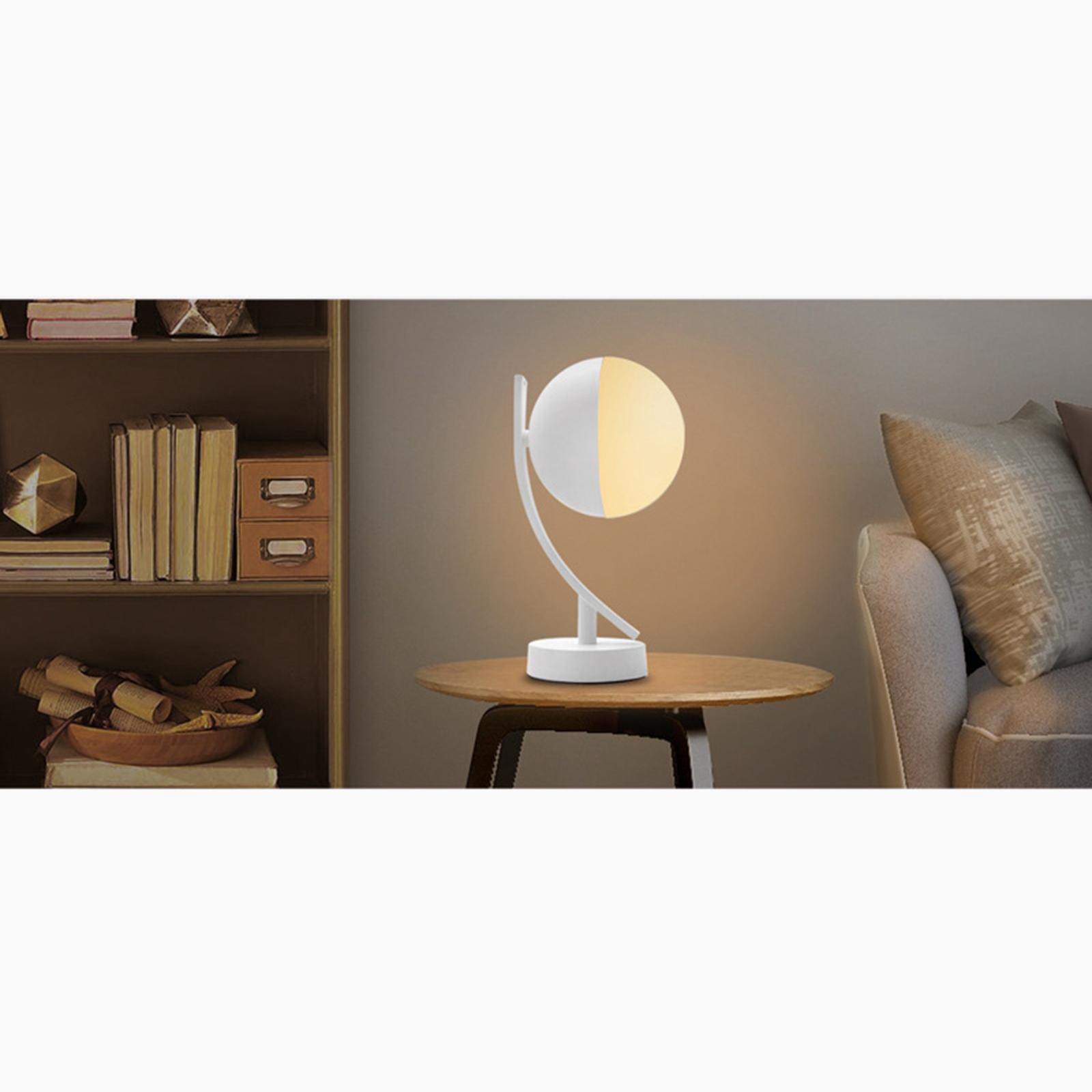 LED Voice Control Desk Lamp Bedside Table Light Eye-Caring Reading Lamp
