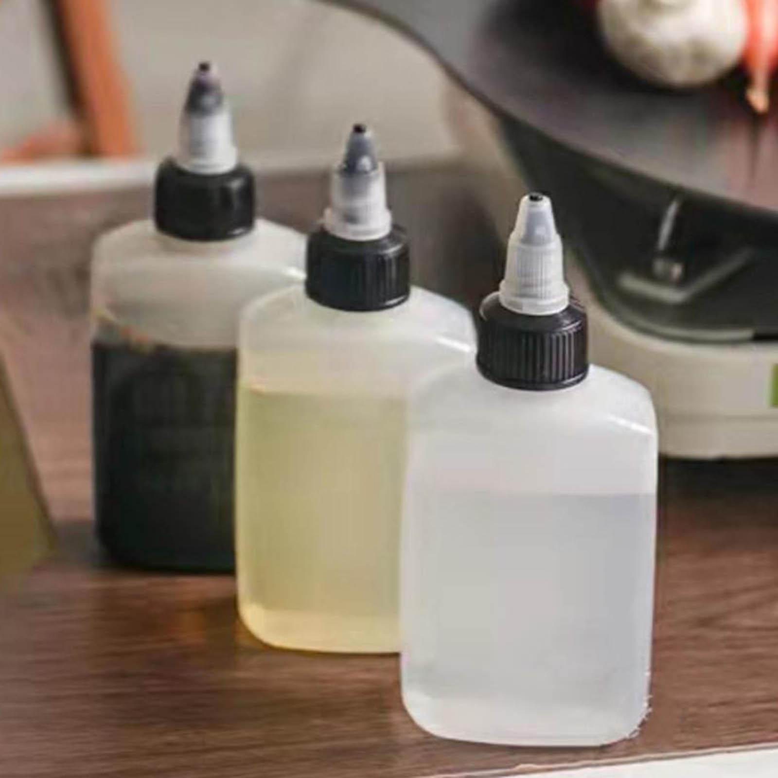 Oil Bottle Liquid Seasoning Bottle Sealed Leakproof Lightweight for Kitchen