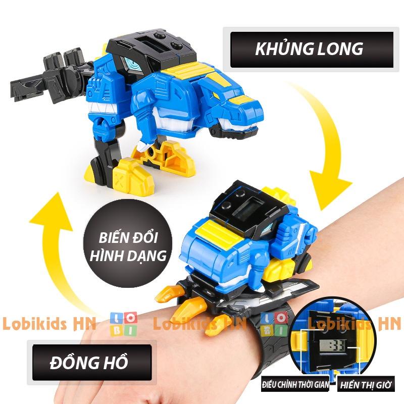 Đồ chơi đồng hồ Lực lượng nhí - Miniforce 2 biến hình khủng long