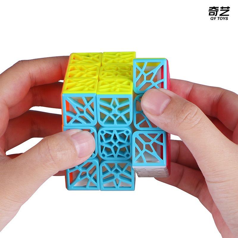 (SIÊU BIẾN THỂ) Rubik biến thể DNA RỖNG cong và phẳng 3x3x3 NEW 2021