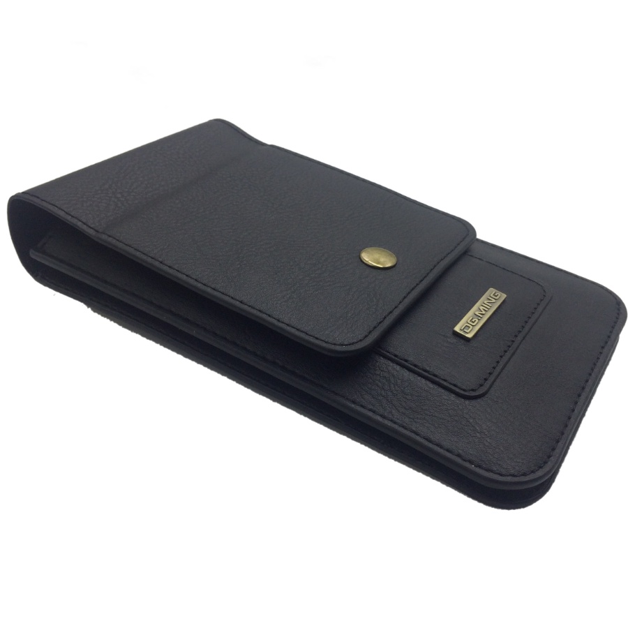 Túi 2 ngăn kèm ngăn thẻ, đeo hông thắt lưng loại đứng cho điện thoại nhiều size từ 5.2 inch đến 6.5 inch