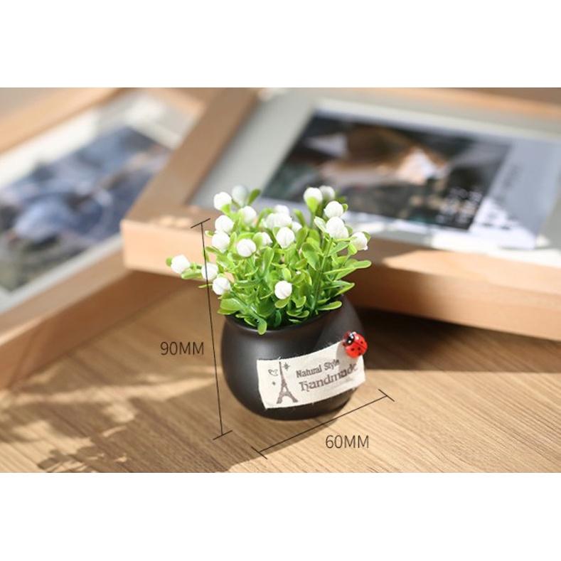 Set bình bông trang trí táp lô xe hơi- Hoàng Đông shop