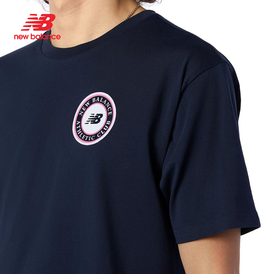 Áo thun tay ngắn thời trang nam New Balance ESSENTIALS ATHLETIC CLUB LOGO TEE - AMT13535ECL (form châu á)