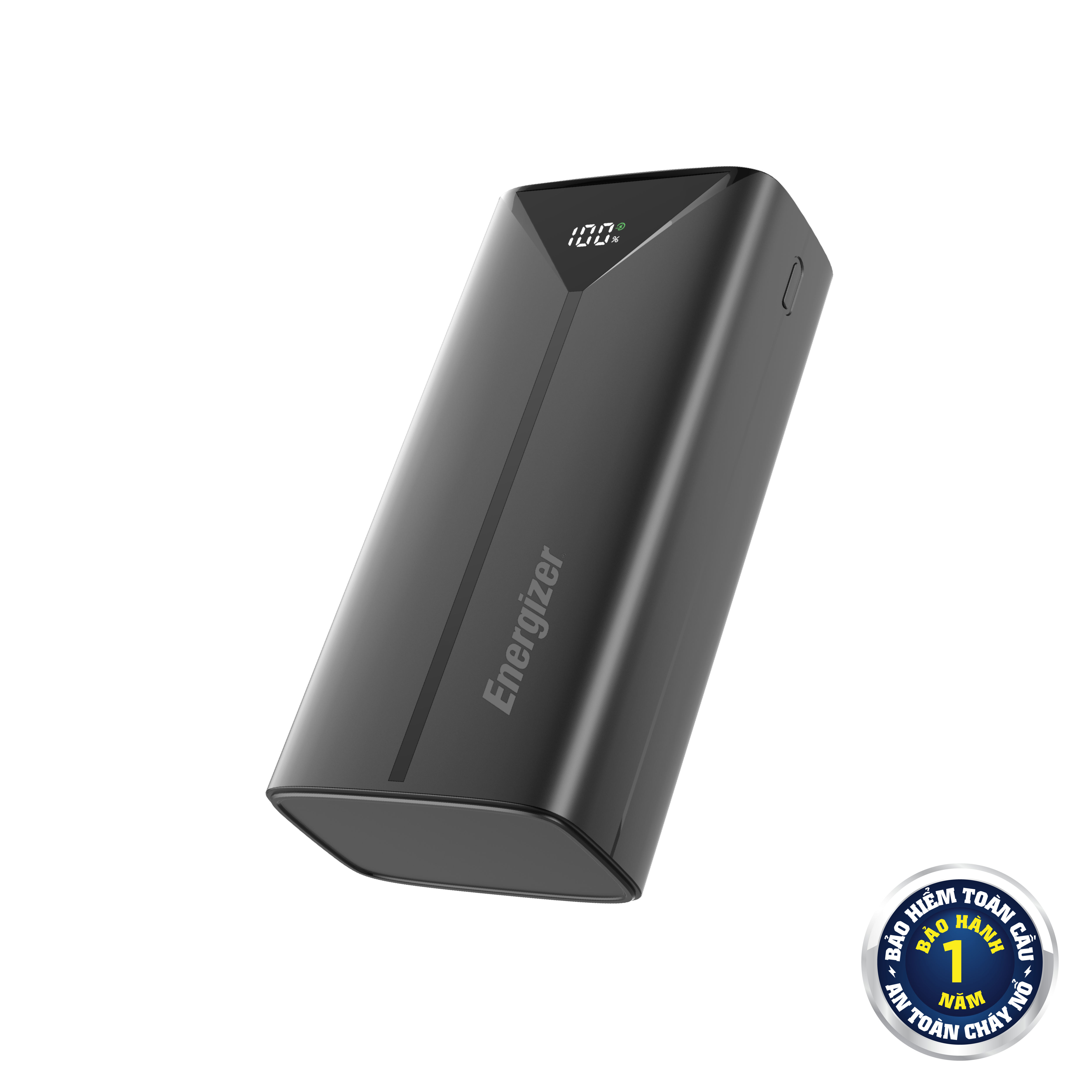 Sạc dự phòng Energizer 30,000mAh 45W, dây USB - A, type C, cổng L sạc 7 thiết bị - Hàng chính hãng