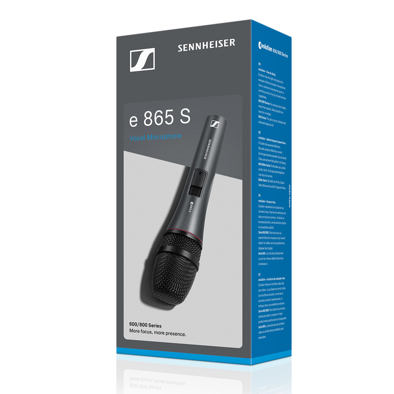 Micro Sennheiser có dây E865S – Hàng Chính Hãng